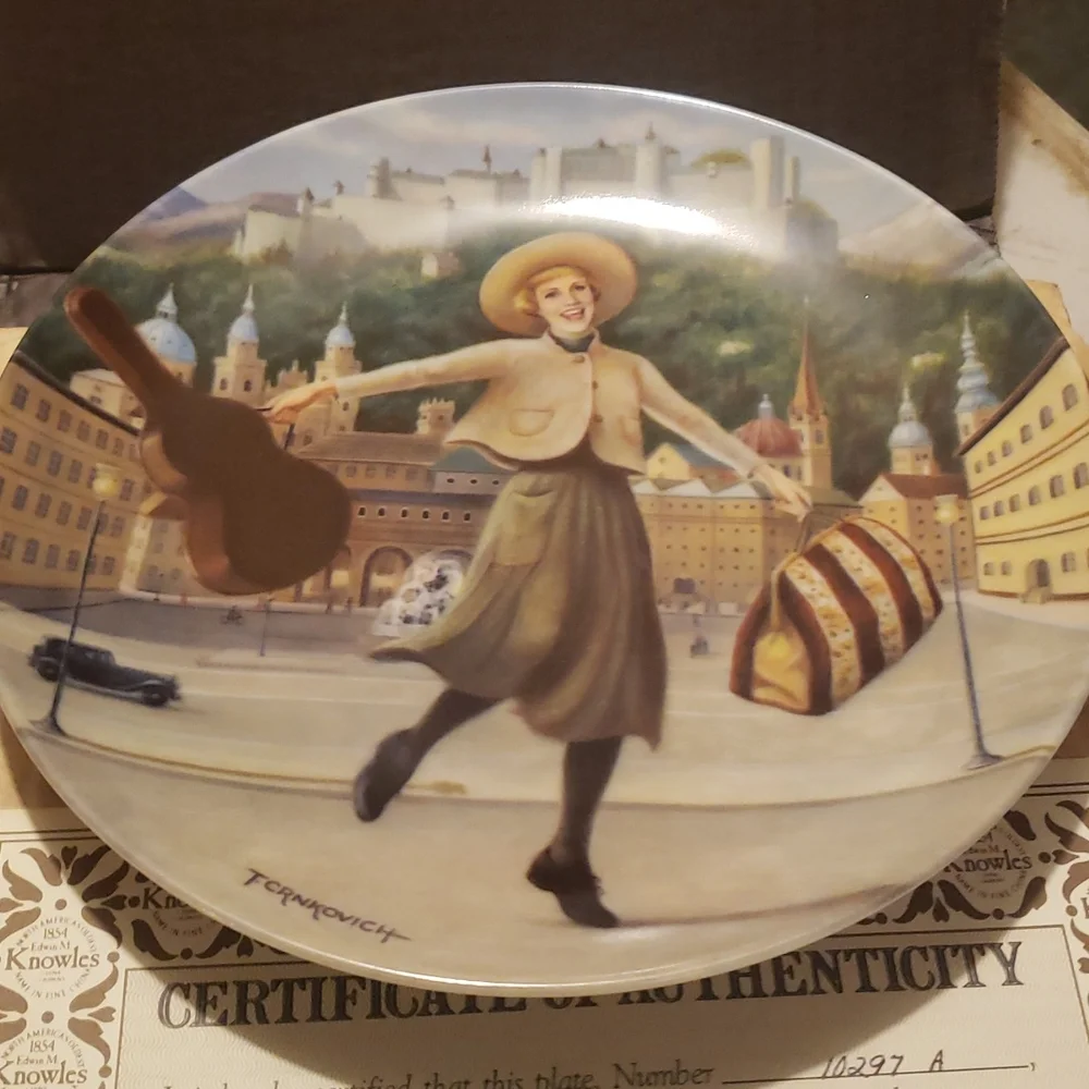 I HAVE CONFIDENCE-- THE SOUND OF MUSIC  COLLECTOR PLATE - Picture 2 of 6